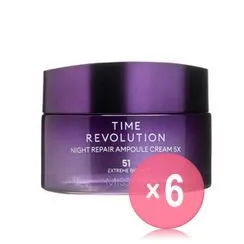 MISSHA - Time Revolution Night Repair Ampoule Cream 5X (x6) (Bulk Box)