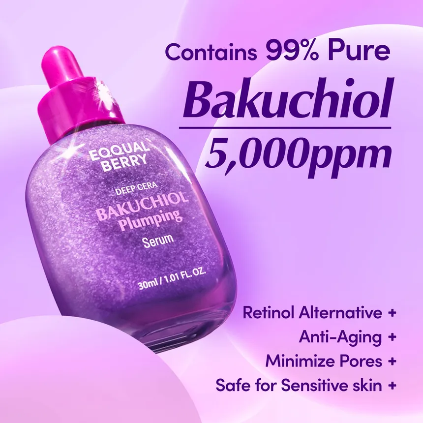 EQQUALBERRY - Bakuchiol Plumping Serum - Image 2