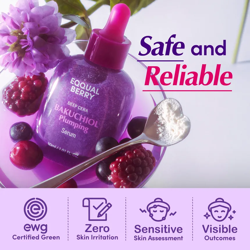 EQQUALBERRY - Bakuchiol Plumping Serum - Image 4